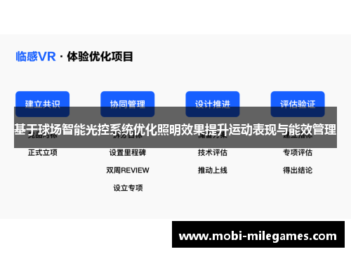 基于球场智能光控系统优化照明效果提升运动表现与能效管理