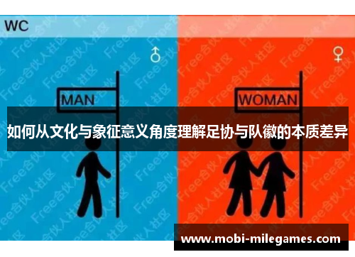 如何从文化与象征意义角度理解足协与队徽的本质差异