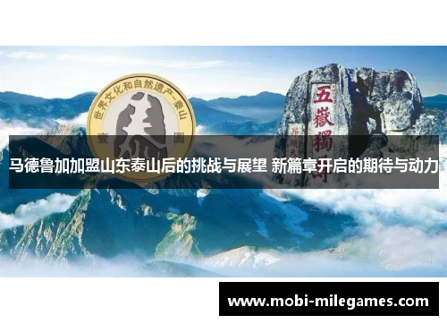 马德鲁加加盟山东泰山后的挑战与展望 新篇章开启的期待与动力